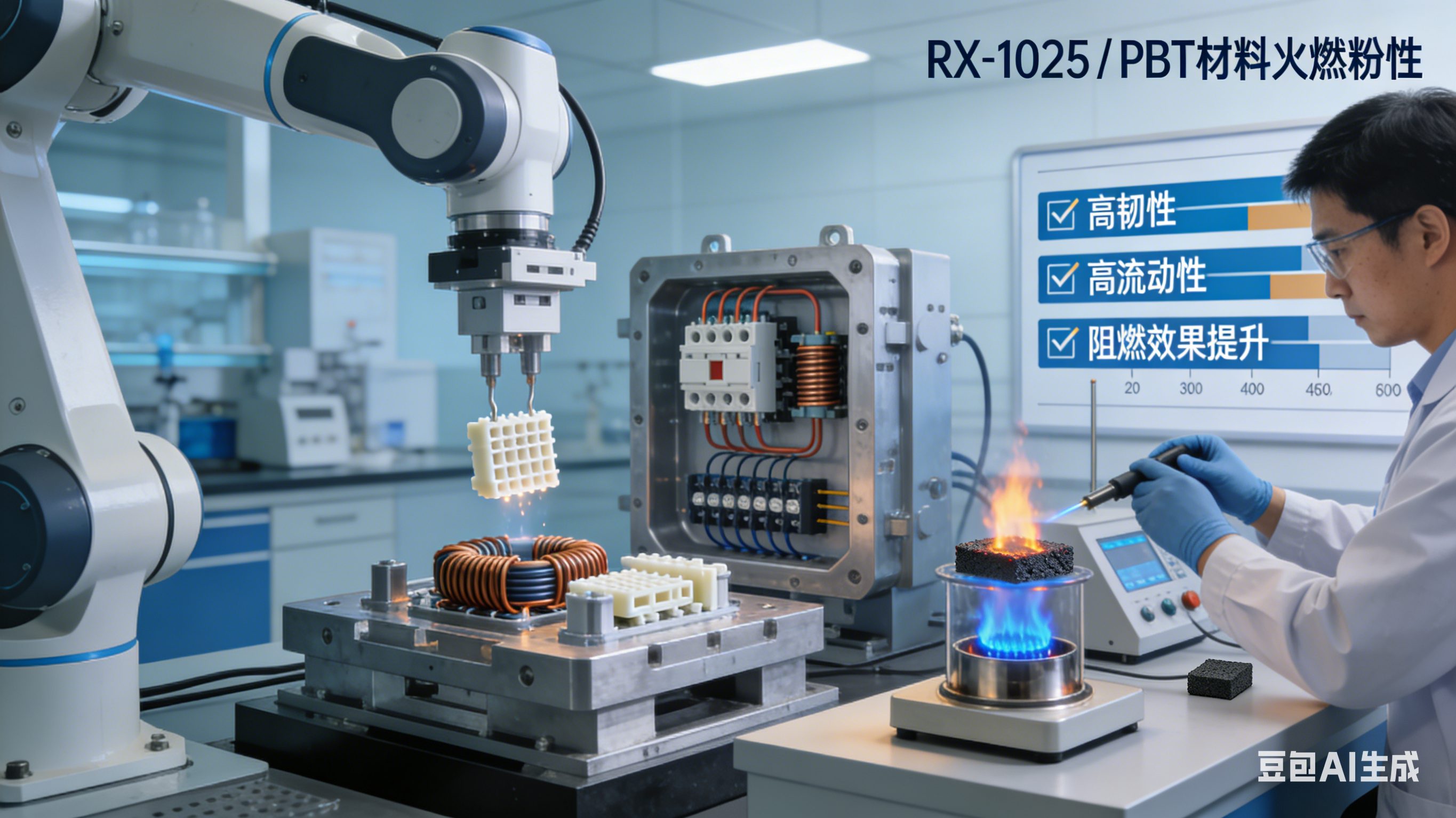 RX-1025聚（丙烯酸五溴芐基酯）&mdash;&mdash;提升PET、PBT、尼龍材料阻燃性能的理想選擇